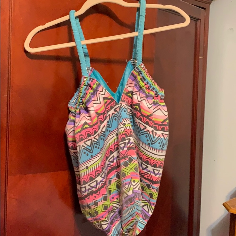 Multi-Colored Beach Bag